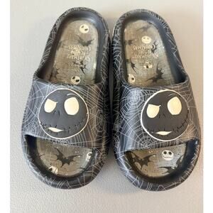 Disney Nightmare Before Christmas Jack Skellington Slides Sandals Sz 8